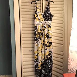 NY&Co no sleeve long dress